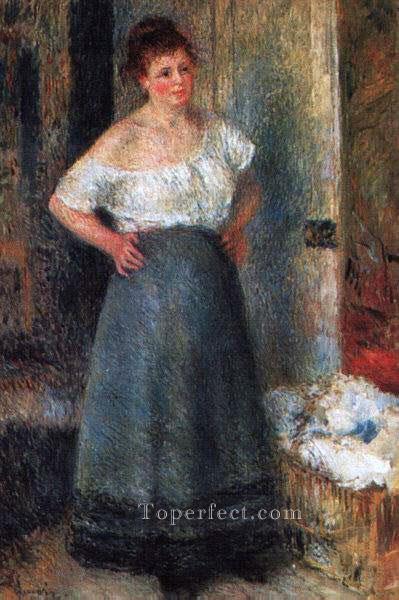 the laundress Pierre Auguste Renoir Oil Paintings